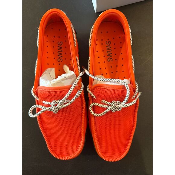 NWB Swims Men\'s Beach Lace Loafer Orange Size 7 main image 5